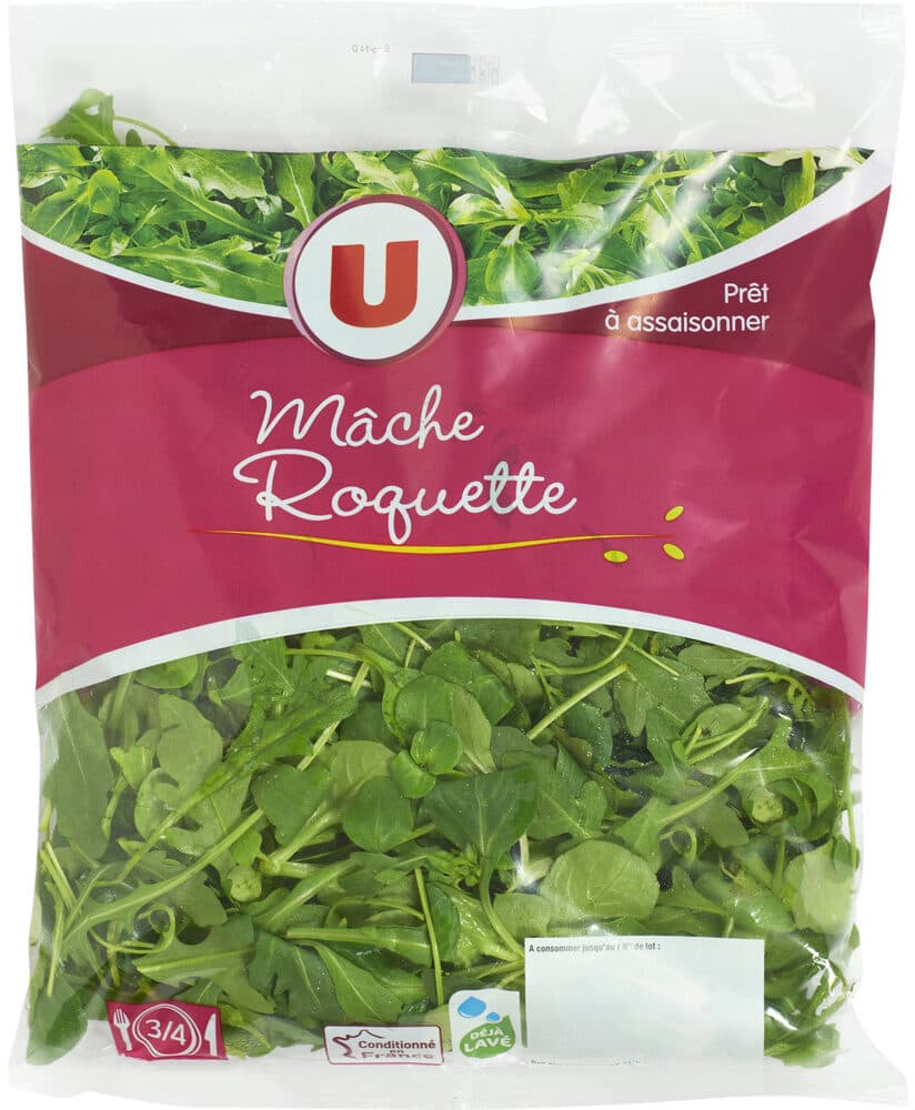U Duo de Mâche - Roquette - Sachet 125g packshot