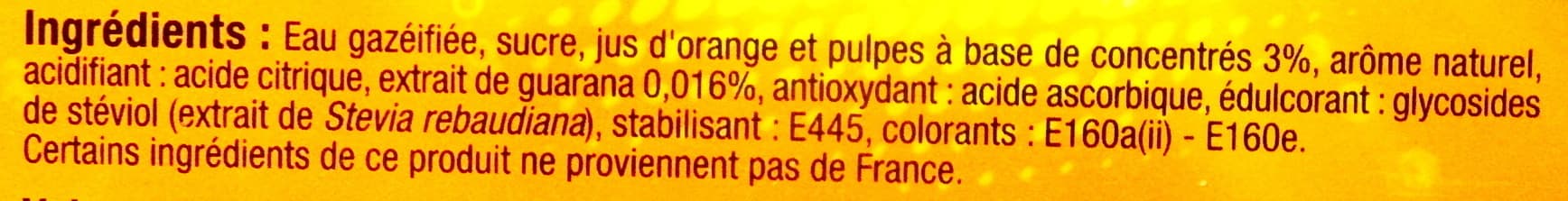 U Orange Guarana packshot