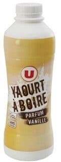 U Yaourt à boire vanille packshot