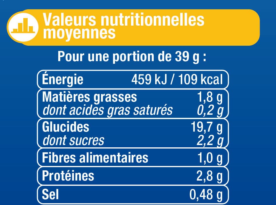 U Pain de mie sandwich Nature 825g packshot