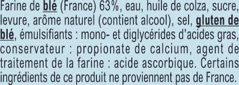 U Pain de mie sandwich nature 550g packshot