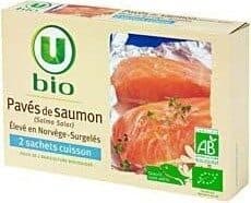 U Pavé de saumon Norvège 2x100g - 200g packshot