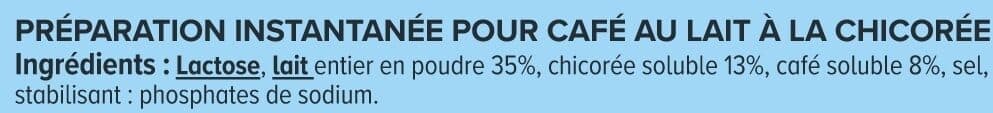 U Café soluble Chicorée au lait - 400g packshot