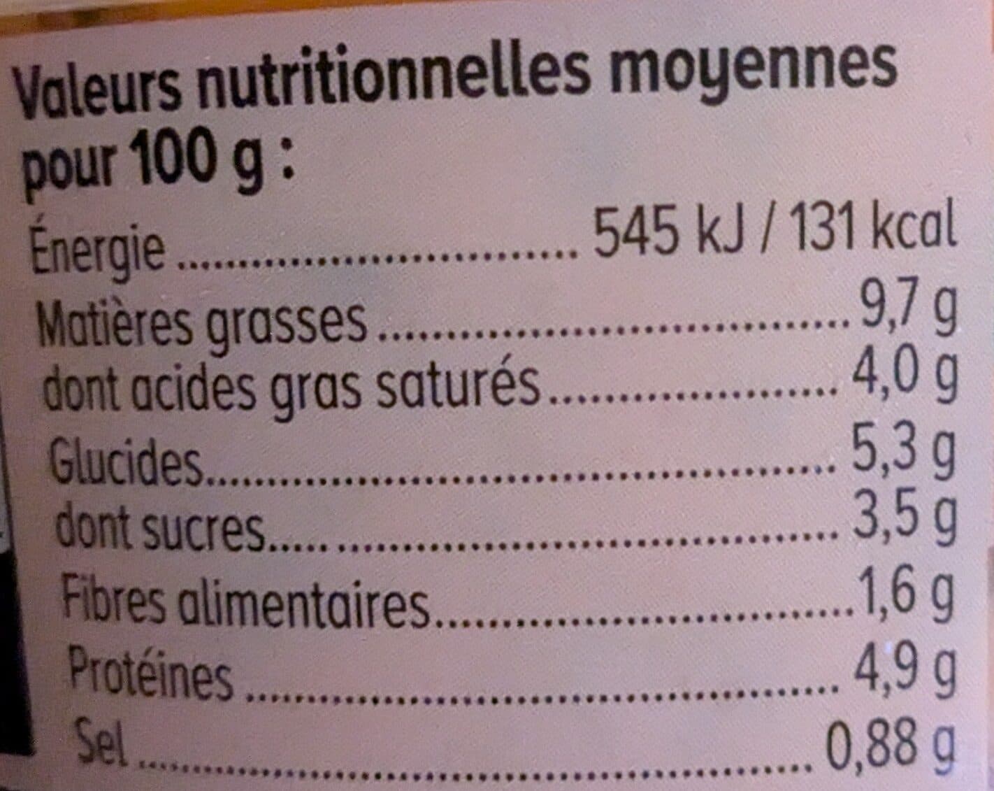 U Ktipiti à base de fromage frais et poivron rouge grillé 200g packshot
