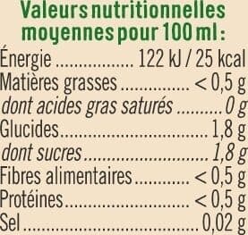 U Jus de citron de sicile bouteille de 25cl packshot