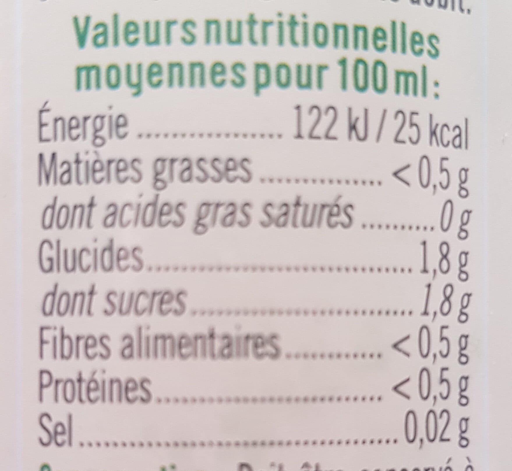 U Jus de citron de sicile bouteille de 25cl packshot