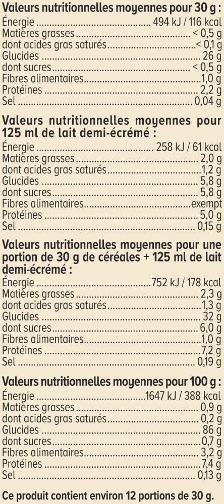 U Céréales Corn flakes 375g packshot