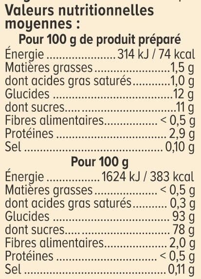 U Les entremets préparation pour flan café 4 doses, 180g packshot