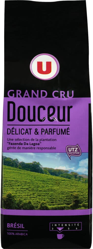U Café grand cru douceur packshot