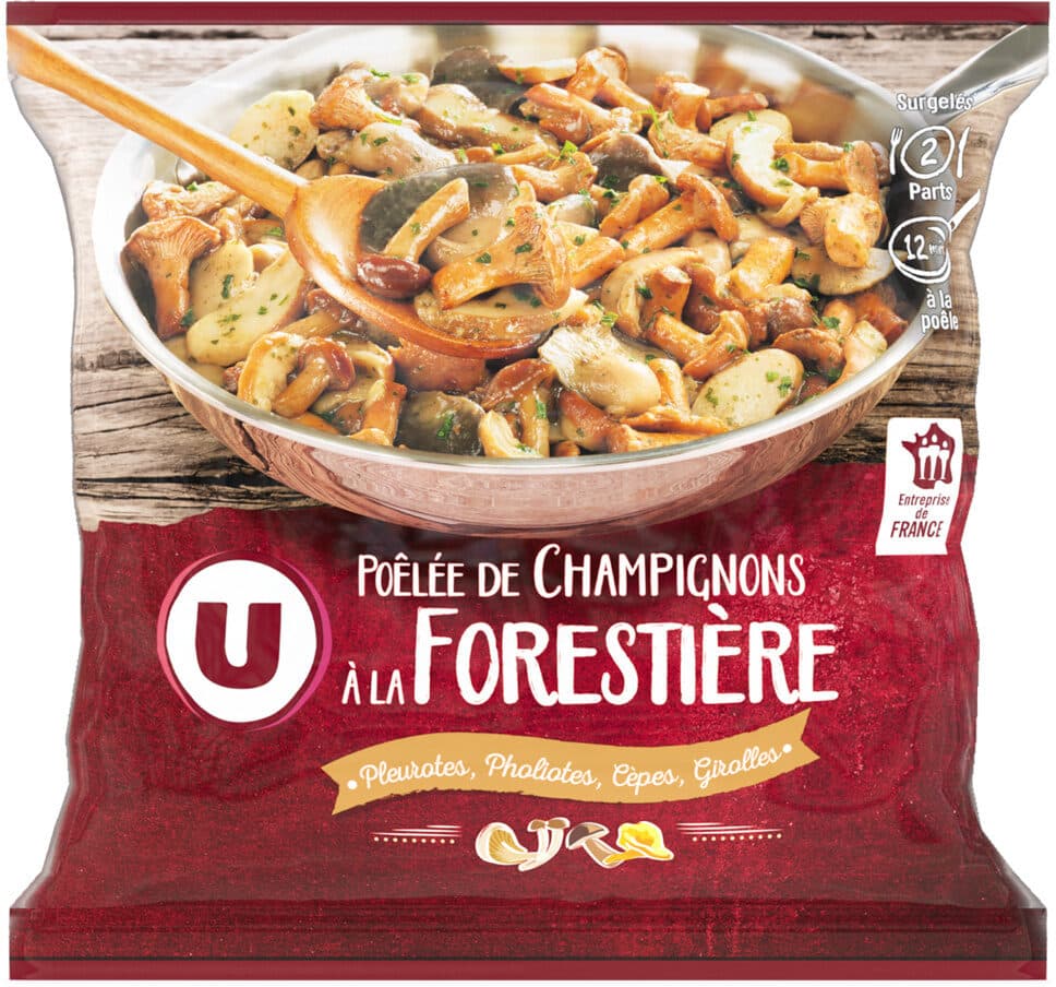 U Poêlée de champignons à la forestière 300g packshot