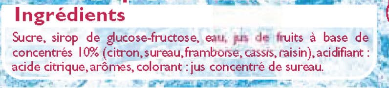 U Sirop de grenadine packshot