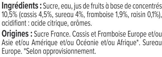 U Sirop de grenadine bidon de 75cl packshot