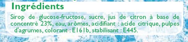 U Sirop de Citron packshot