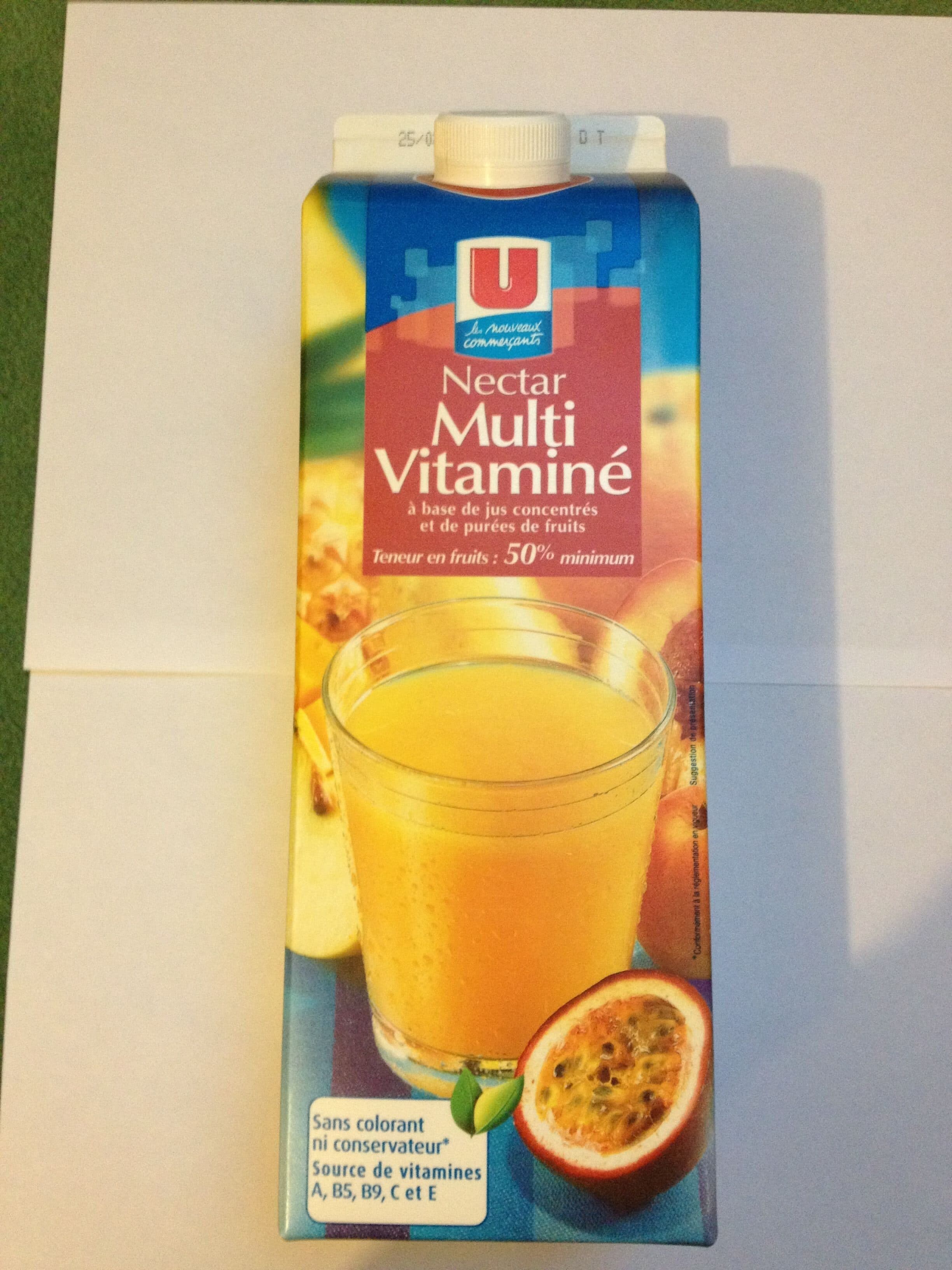U Nectar Multi Vitaminé packshot
