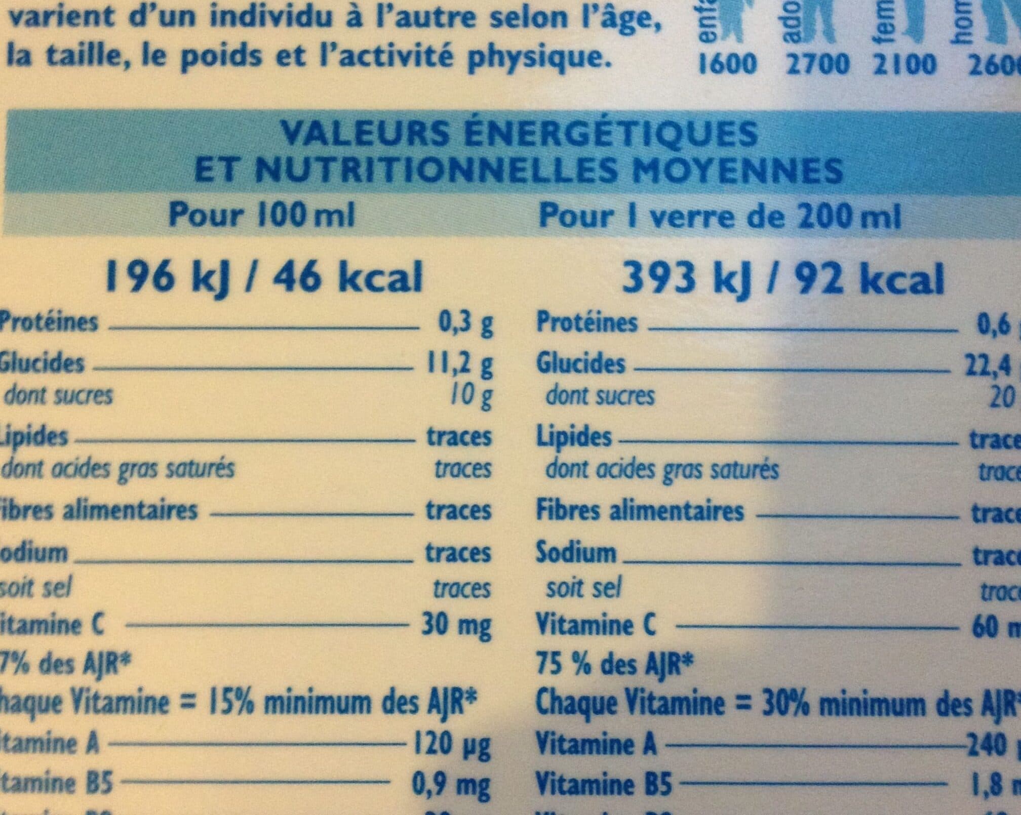 U Nectar Multi Vitaminé packshot