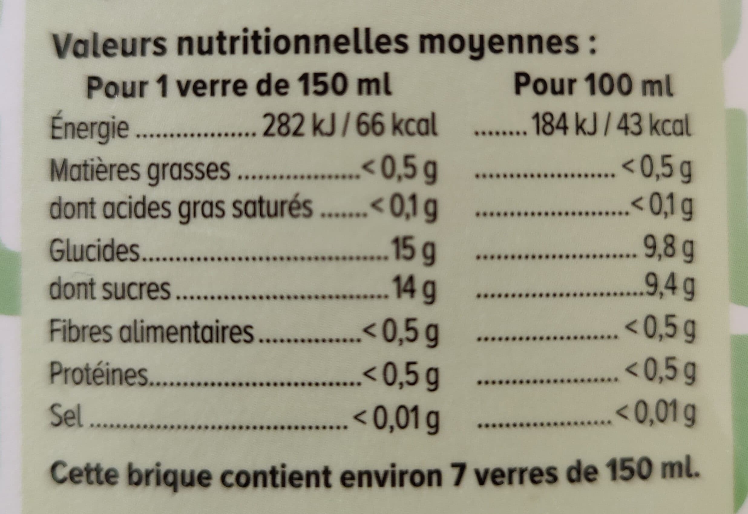 U Pur jus de pomme de Normandie brique de 1l packshot