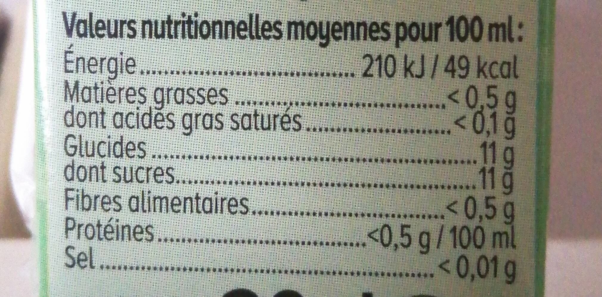 U Jus d'Ananas à base de concentré packshot