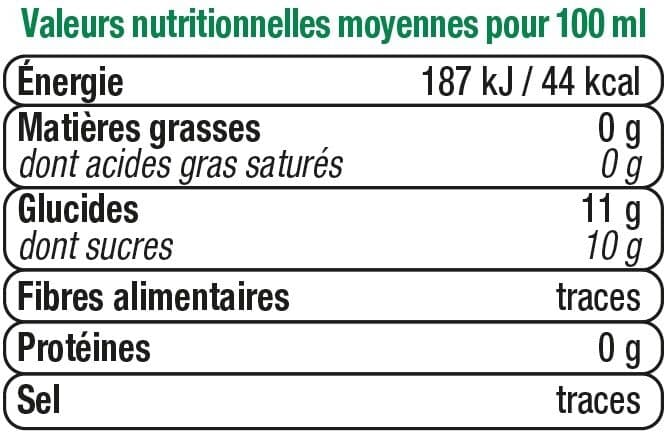 U Jus à base de concentré de pomme 6 briques de 20cl packshot