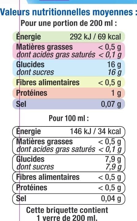 U Boisson aux fruits non gazeuse à base de jus concentrés saveurexotique6x20cl packshot