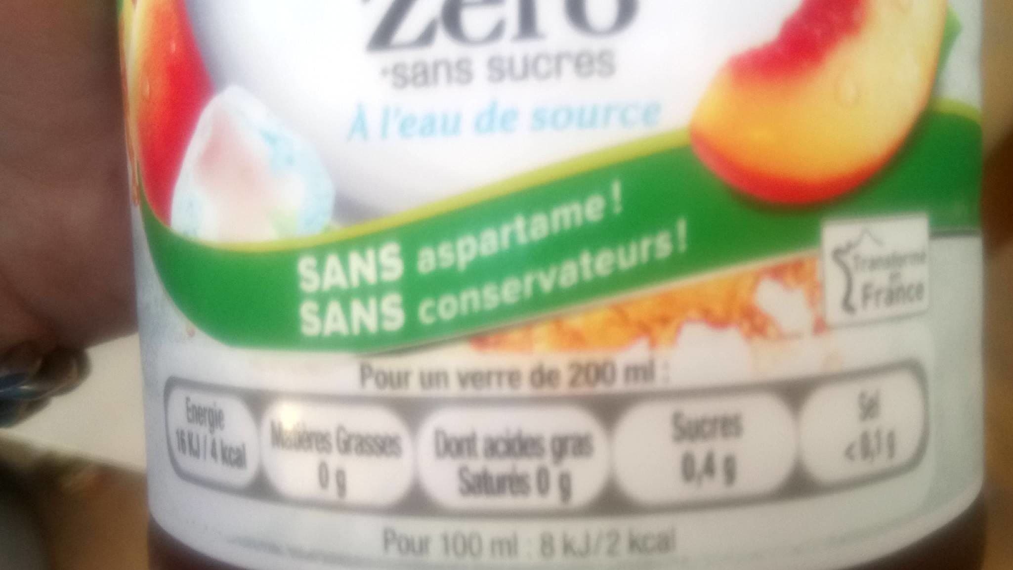 U Thé glacé Pêche packshot