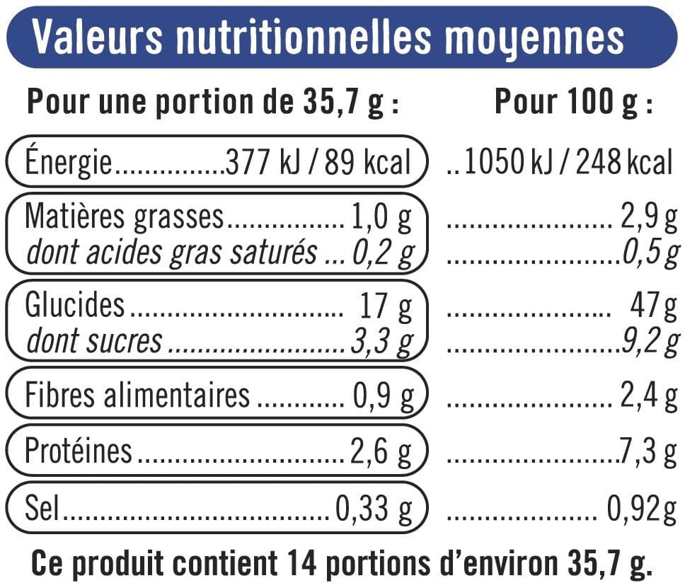 U Pain de mie nature sans croûte en grandes tranches 500g packshot
