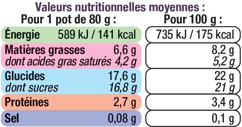 U Mousse liégeoise à la crème de marron packshot