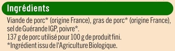 U Rillettes du Mans - 220g packshot