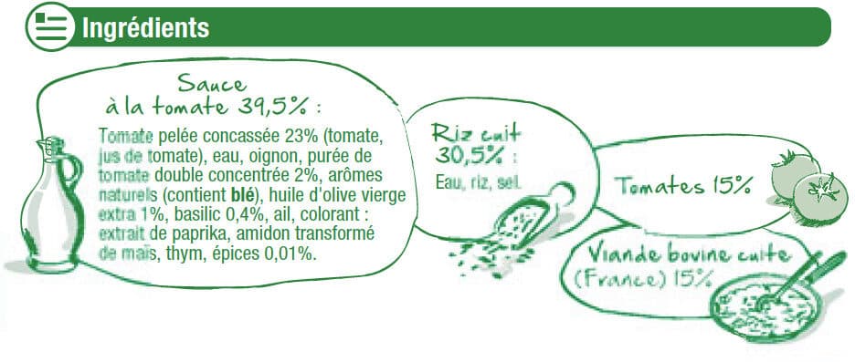 U Riz façon tomates farçies packshot