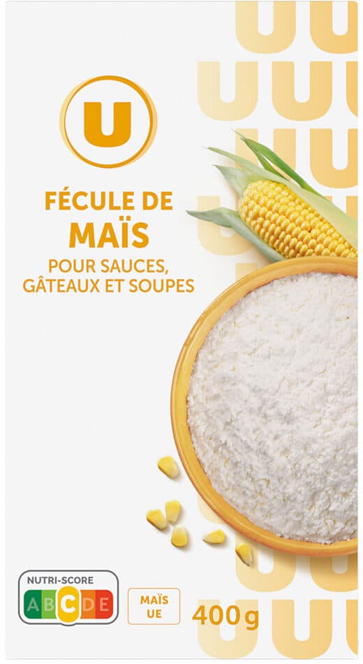 U Fécule de maïs paquet de 400g packshot