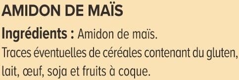 U Fécule de maïs paquet de 400g packshot
