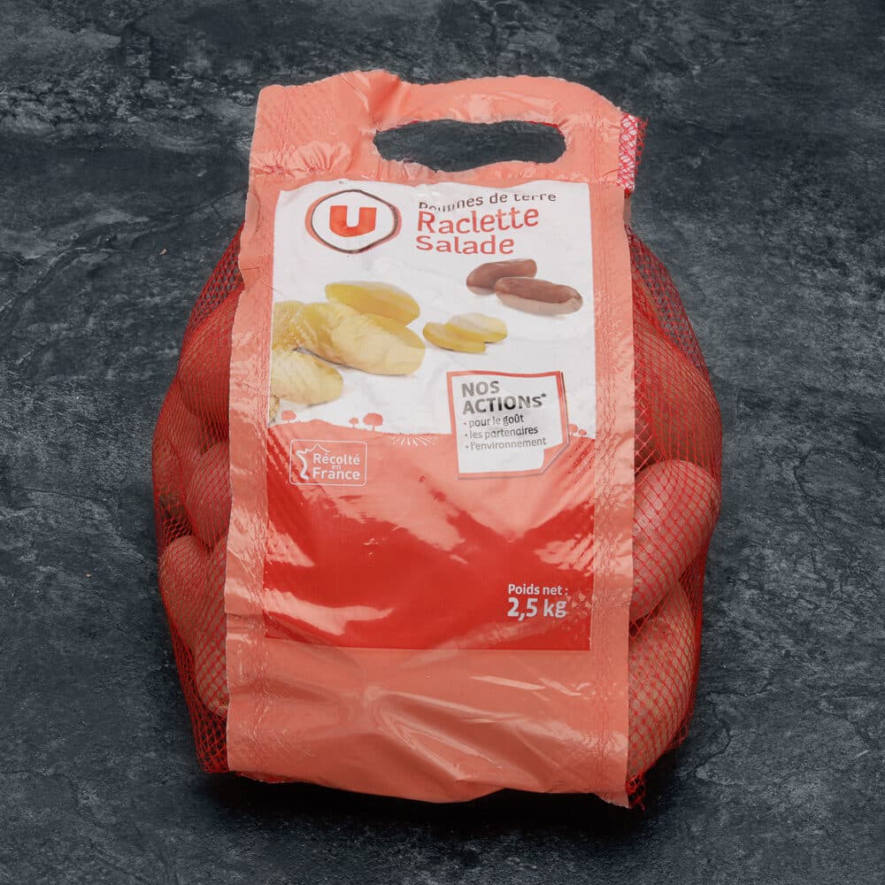 U Pomme de terre Chérie, de consommation à chair ferme, Calibre 35/55mm, Cat.1, girsac 2,5kg packshot