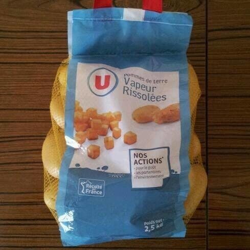 U Pomme de terre Gourmandine, de consommation à chair ferme, calibre35/55mm, cat.1, girsac 2,5kg packshot