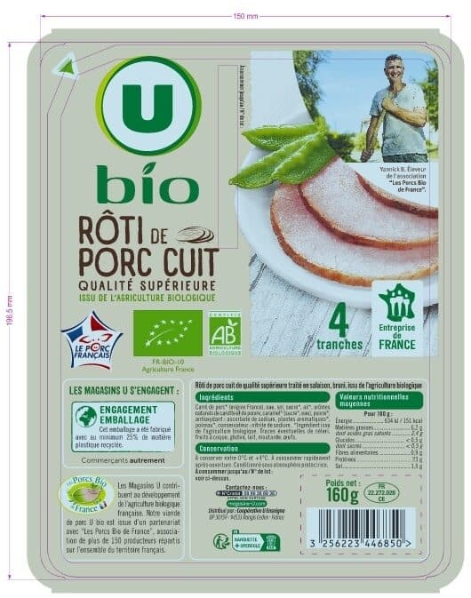 U Rôti de porc packshot