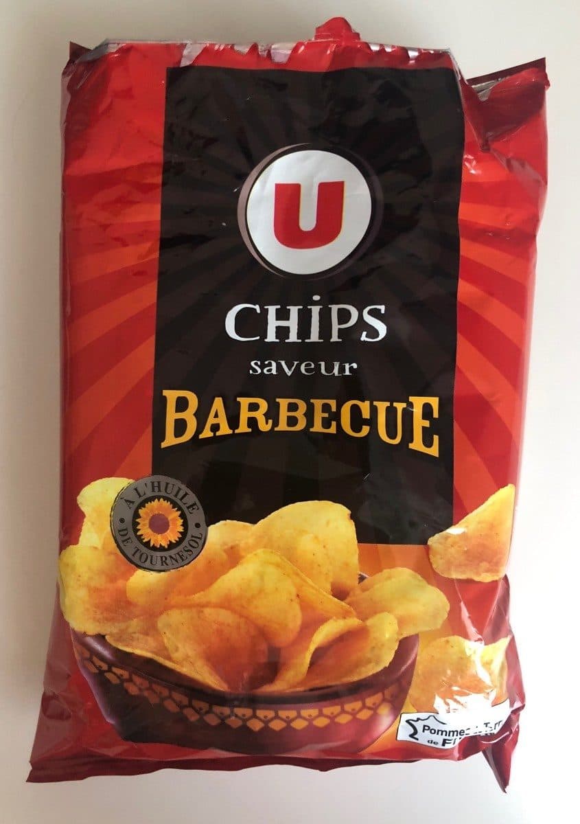 U Chips saveur barbecue packshot