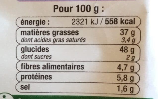 U Chips à l'ancienne saveur moutarde packshot