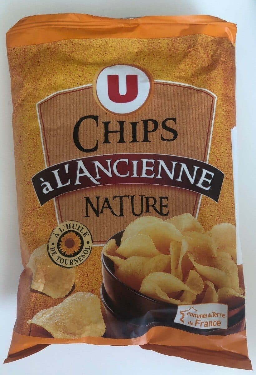 U Chips à l'ancienne nature packshot