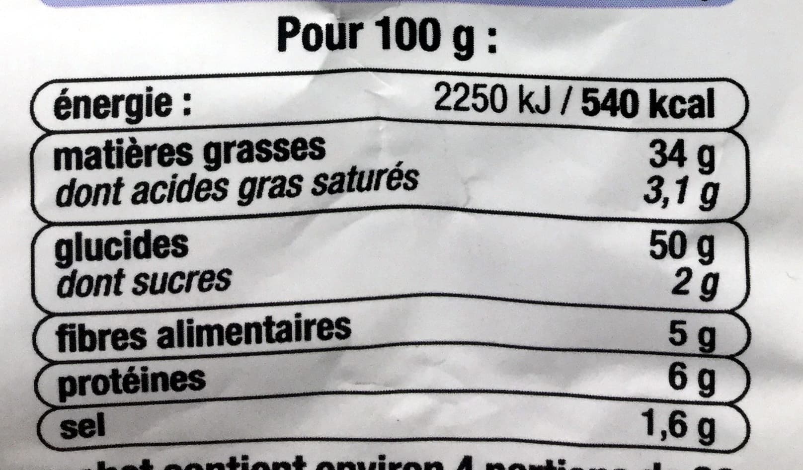 U Chips saveur curry mangue packshot