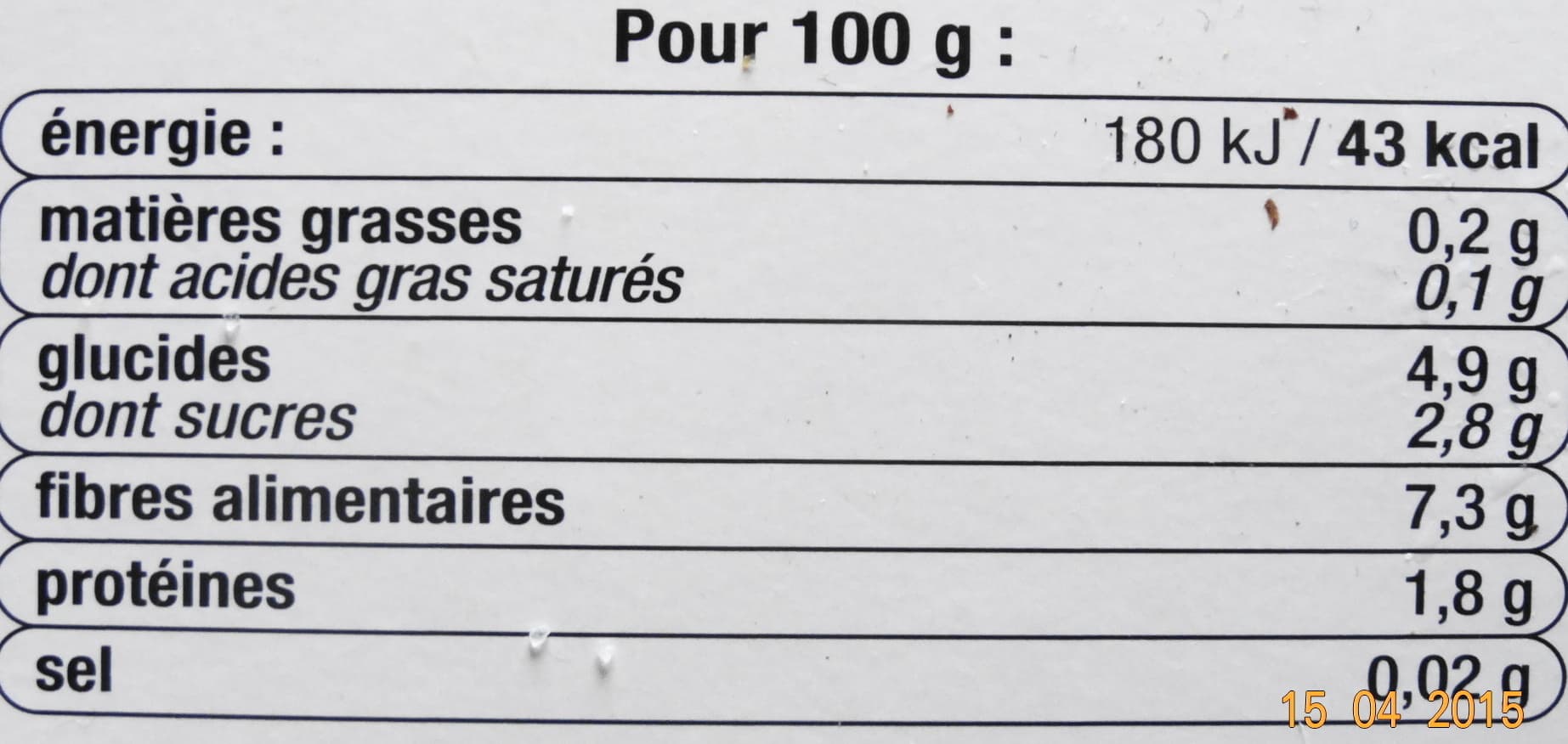 U Fonds d'Artichauts de Bretagne packshot