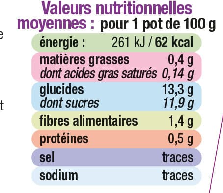 U Pots pour bébé dessert fruits du soleil packshot