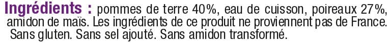 U Bols pommes de terre poireau packshot