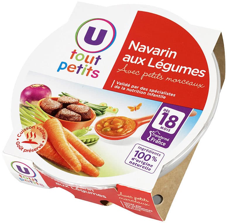 U Assiette navarin d'agneau aux petits légumes packshot
