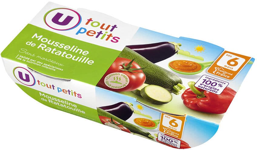 U Bols mousseline de ratouille packshot