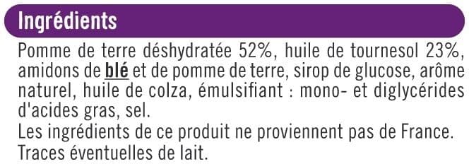 U Tuiles goût épicé paquet de 170g packshot