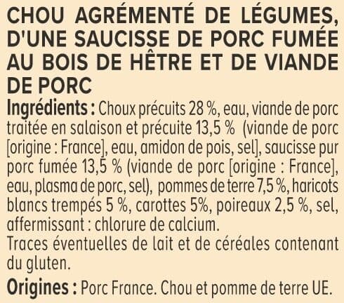 U Potée auvergnate boîte de 400g packshot