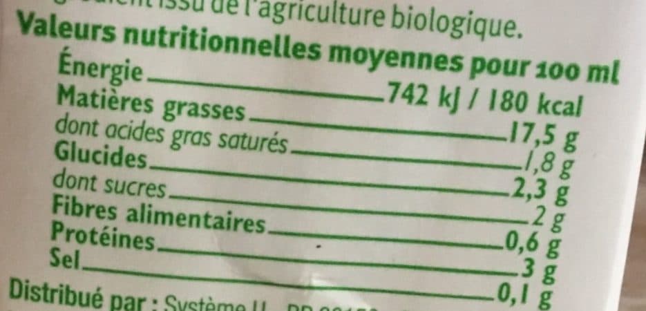 U Bio Soja cuisine packshot
