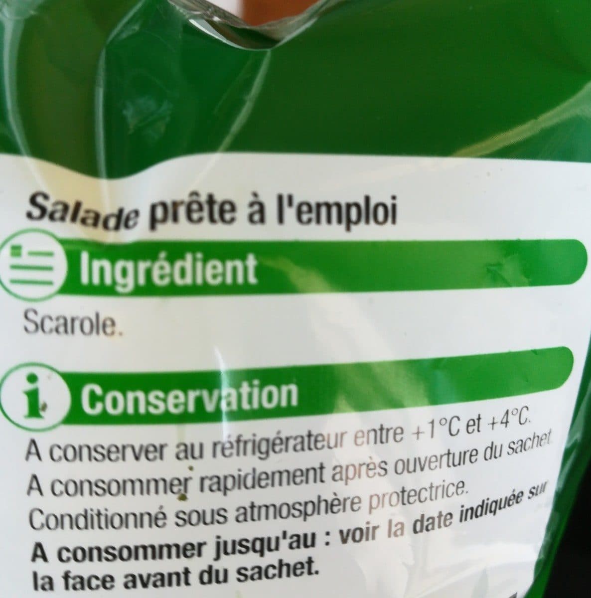 U Coeur de scarole - Sachet 250g packshot