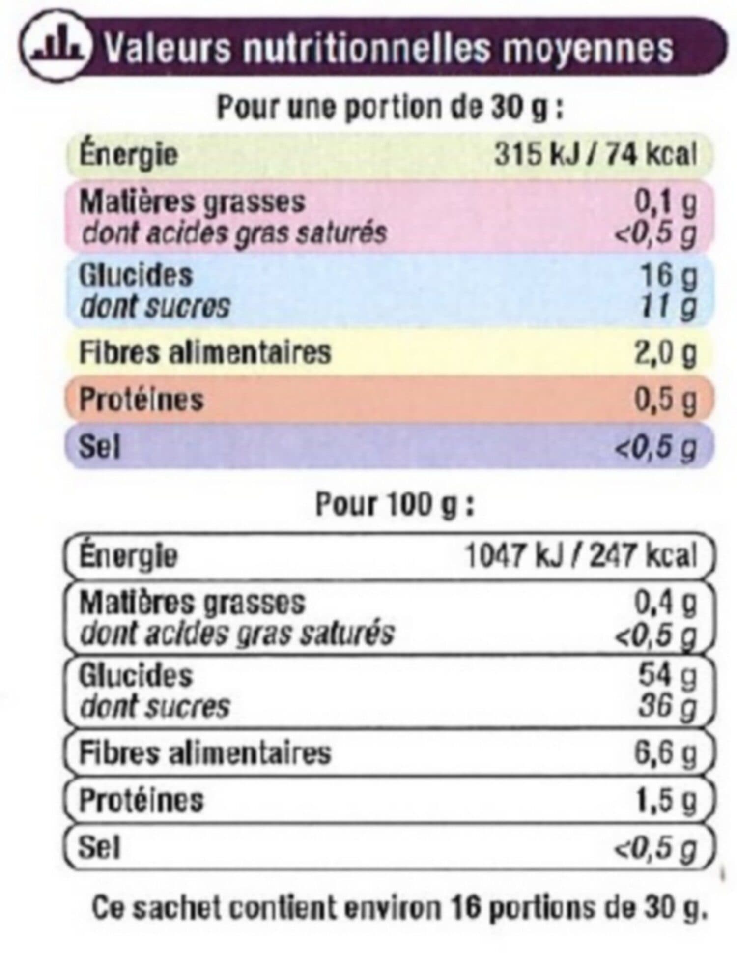 U Pruneau d'Agen - Sachet 500g packshot