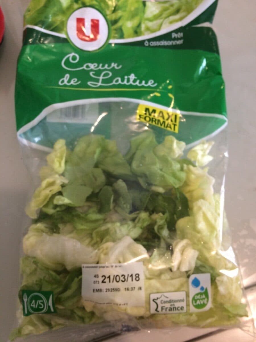 Système U Lettuce's Heart packshot