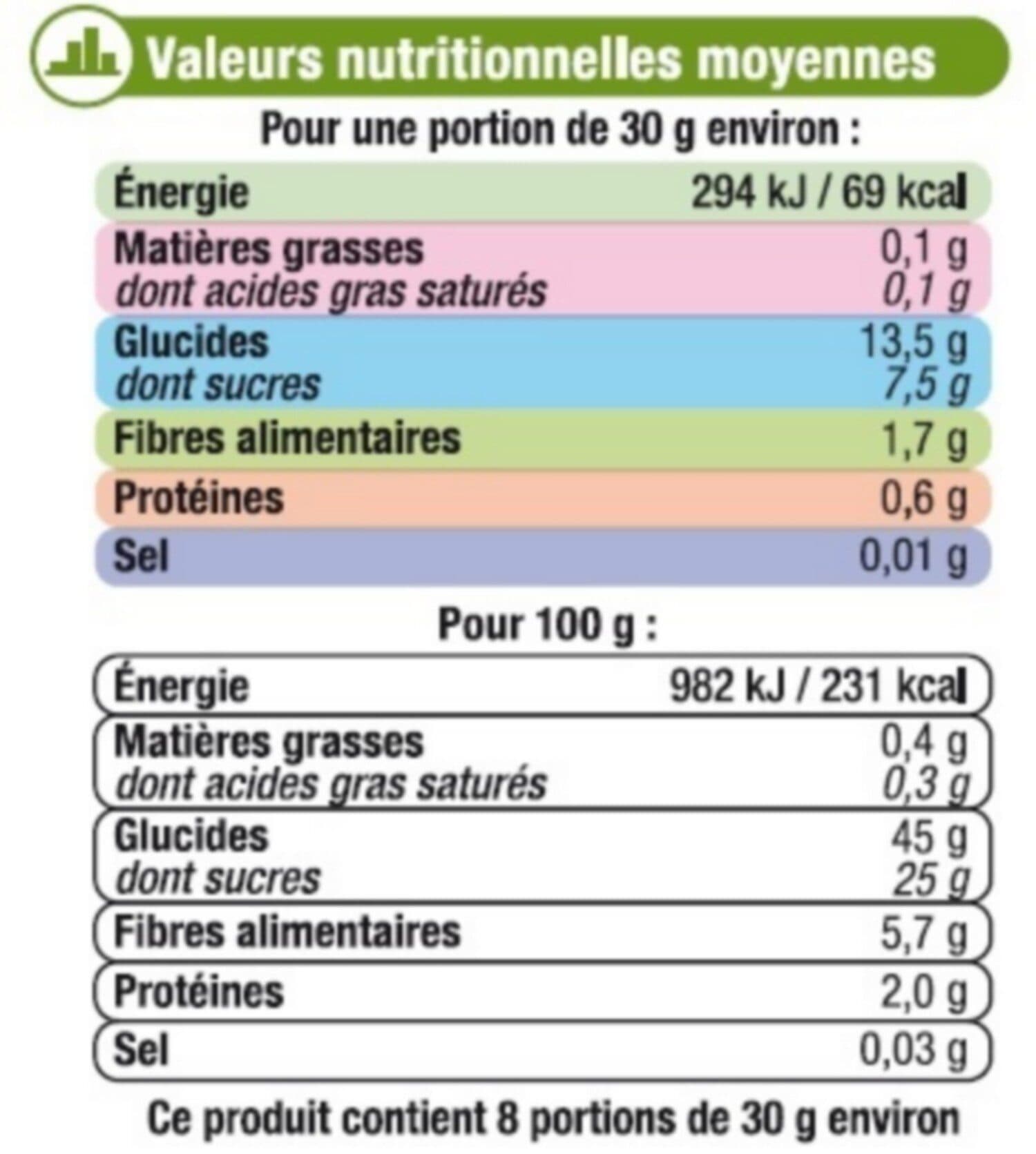 U Abricot moelleux - Sachet 500g packshot