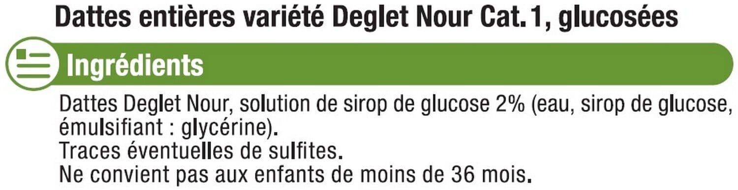 U Datte Deglet Nour - Coffret 500g packshot